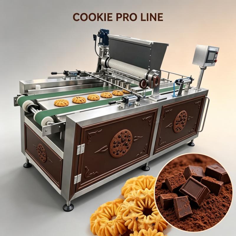 Food Energy Snacks - Półautomatyczna maszyna do produkcji ciastek, maszyna