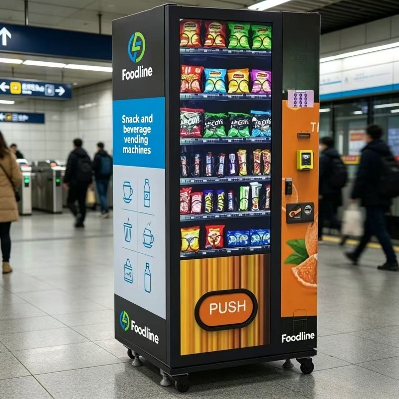 Food Snacks Healthy - Automaty vendingowe z indywidualnie dostosowanymi kombinacjami