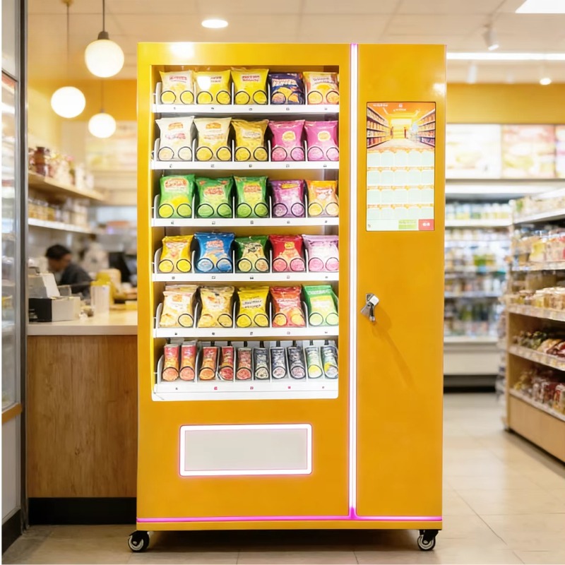Food In Snacks - Automat do sprzedaży przekąsek, komercyjny automat