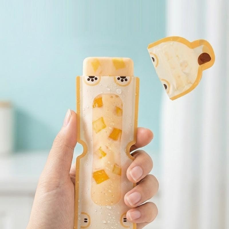 Food Snacks Healthy - 20 szt. Urocze, kreskówkowe torebki DIY