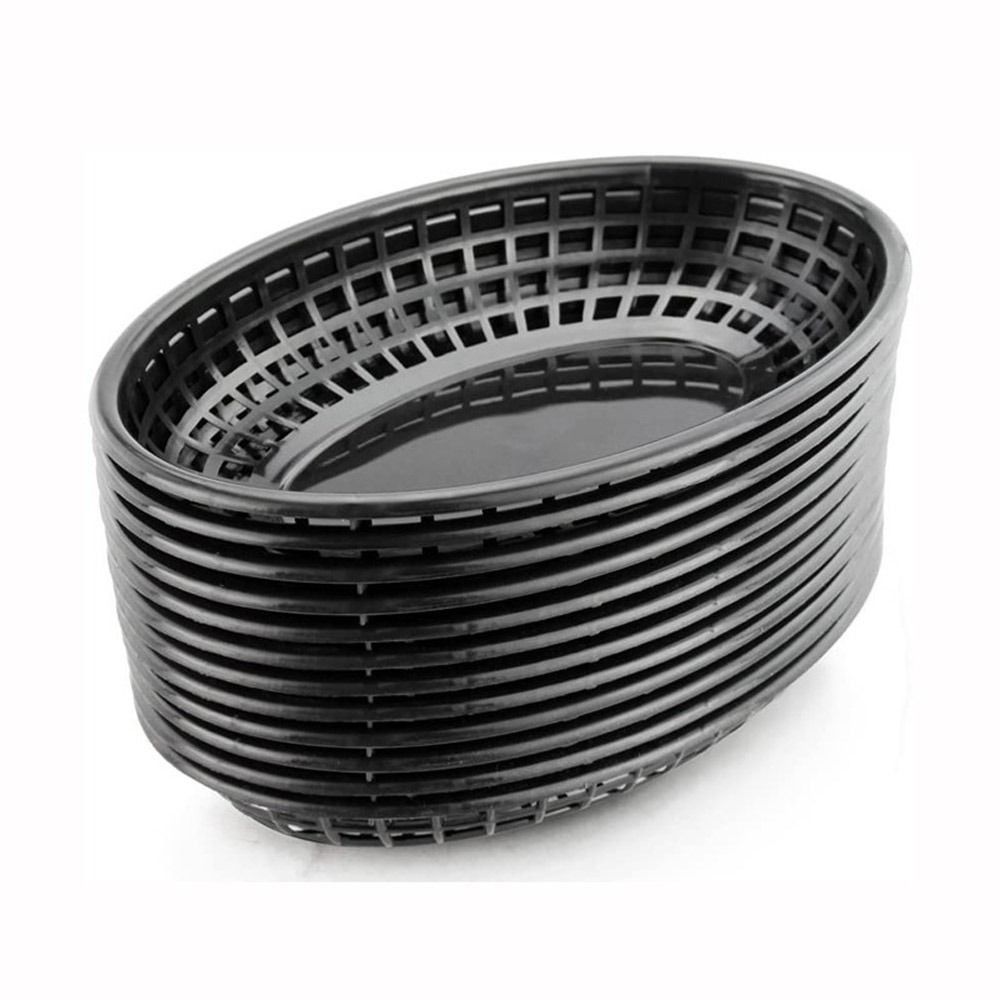 Food Snacks Basket - D9 7 sztuk/partia Plastikowe koszyki na
