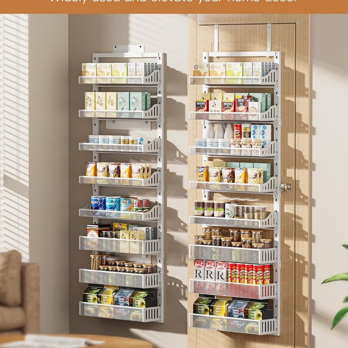 Organizer do spiżarni, montowa – Black Food Or Snacks recenzja i cena