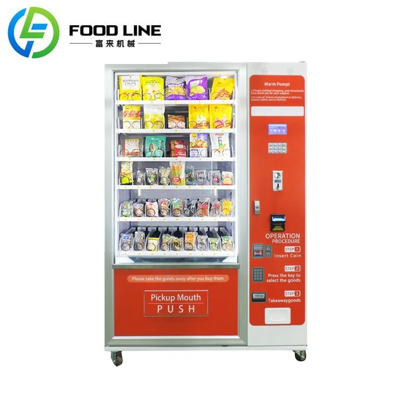 Automat sprzedający z indywidu – Food Snacks Drinks recenzja i cena