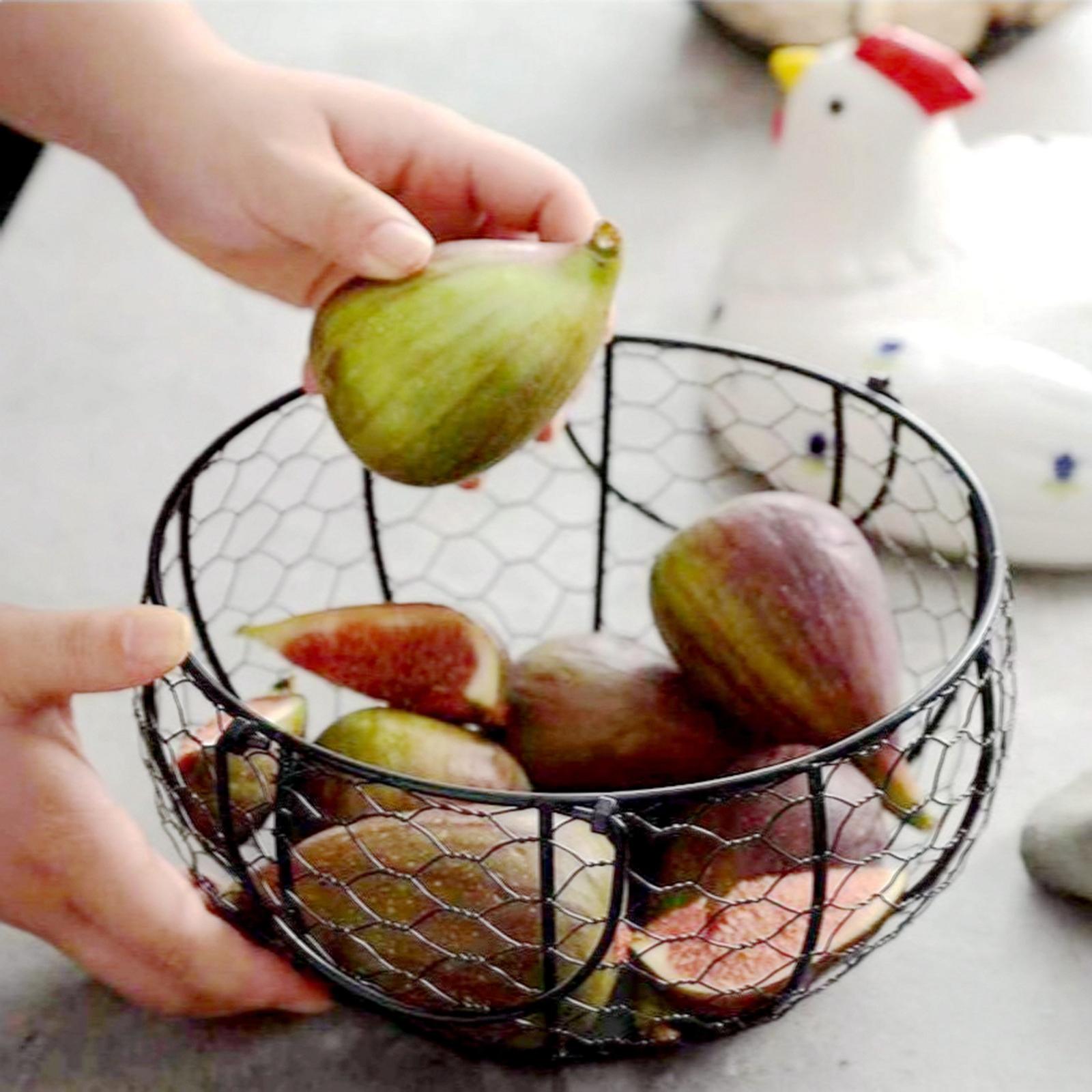 Metalowy koszyk na jajka, kosz – Food Snacks Basket recenzja i cena