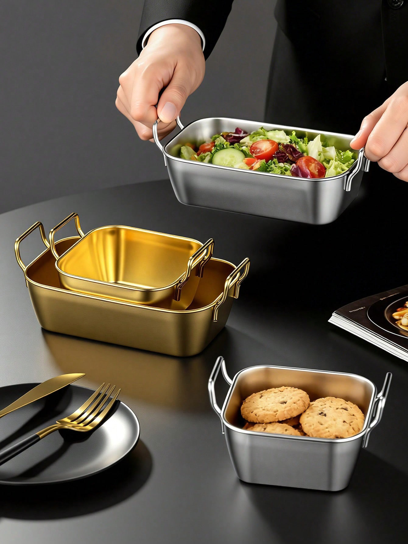 1 szt. Koszyk na frytki ze sta – Food Snacks Basket recenzja i cena