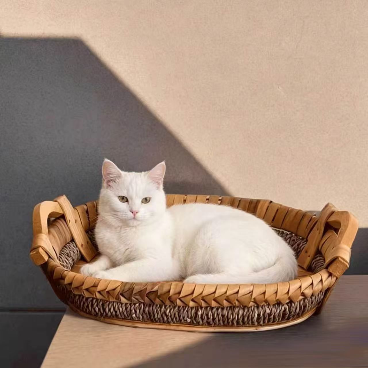Vintage Ręcznie Pleciony Koszy – Food Snacks Basket recenzja i cena