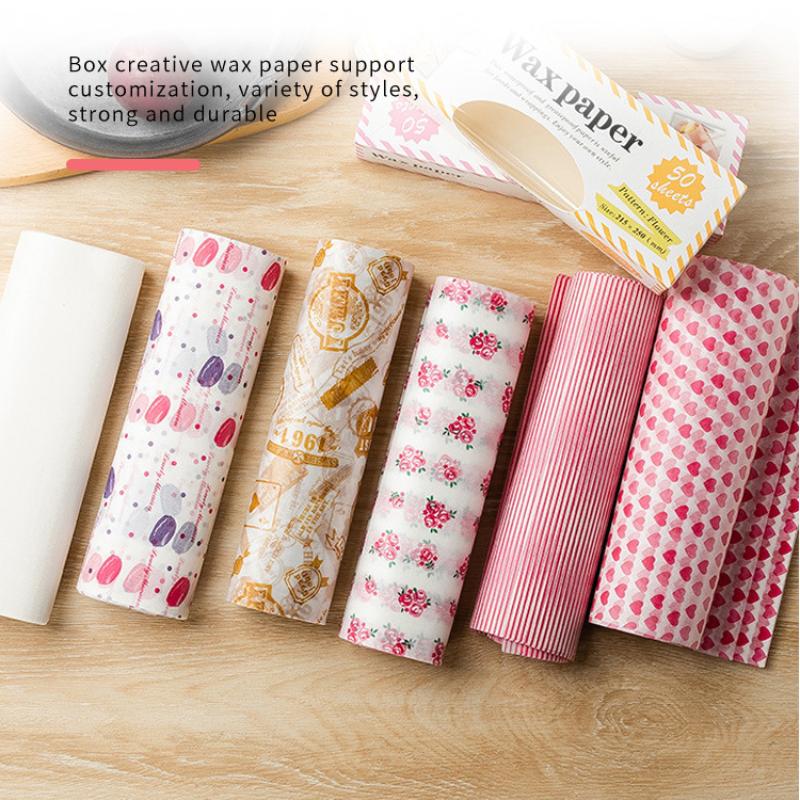 Kolorowy papier woskowany we w – Food Snacks Basket recenzja i cena