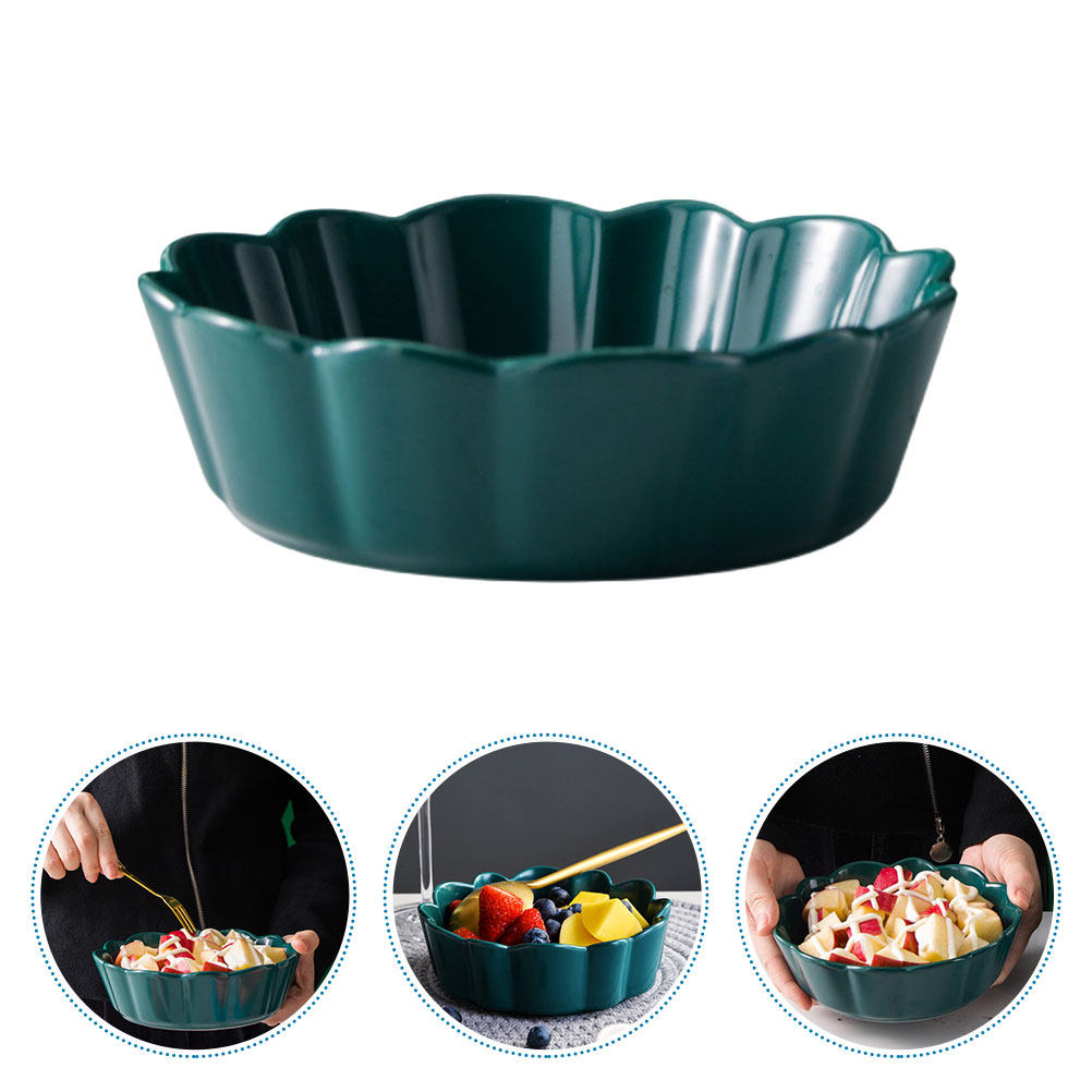 1 szt. ceramiczna miska na sał – Food Snacks That Are Green recenzja i cena