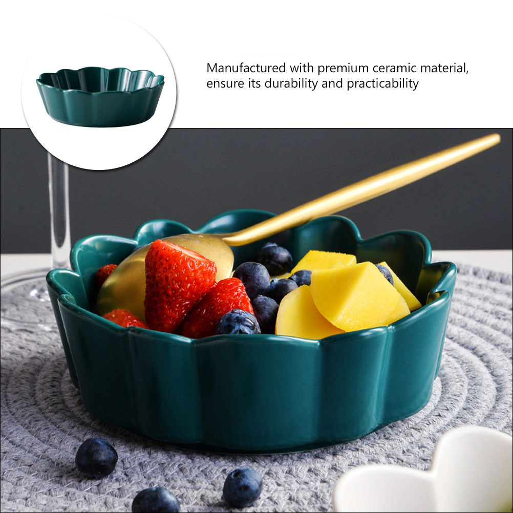 1 szt. ceramiczna miska na sał – Food Snacks That Are Green recenzja i cena