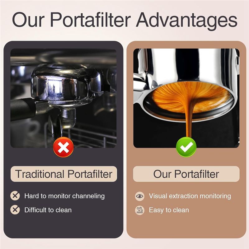 ABUN – portafilter bez dna o ś – Breville Espresso Barista Express recenzja i cena