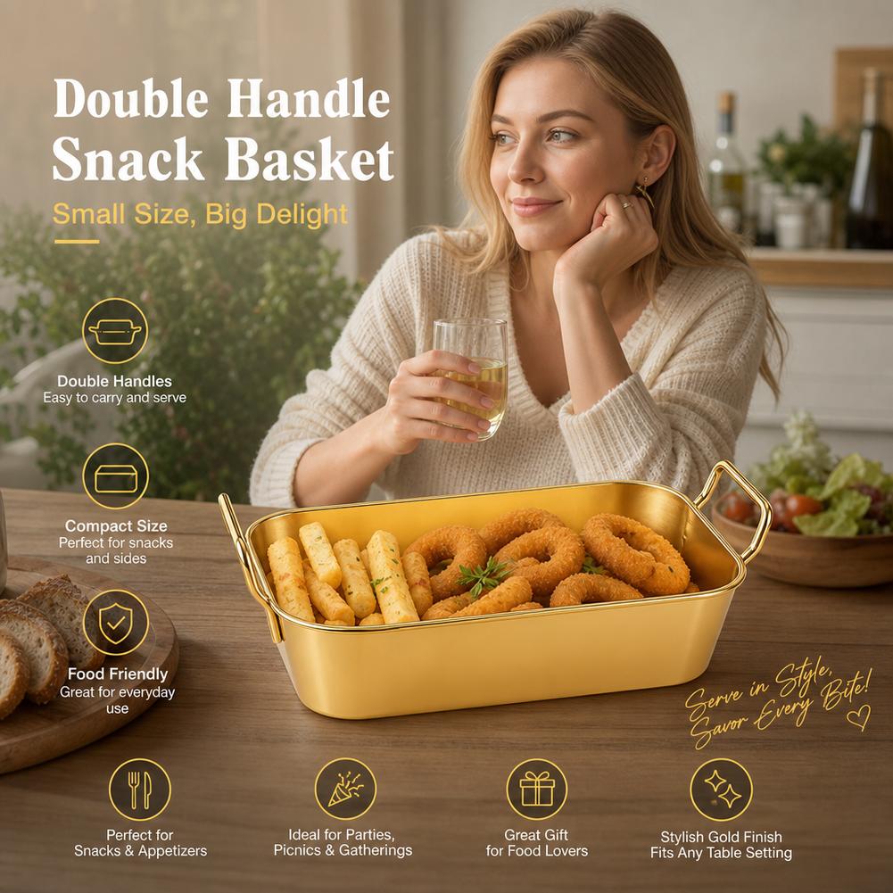 Tace do serwowania z uchwytem, – Food Snacks Basket recenzja i cena