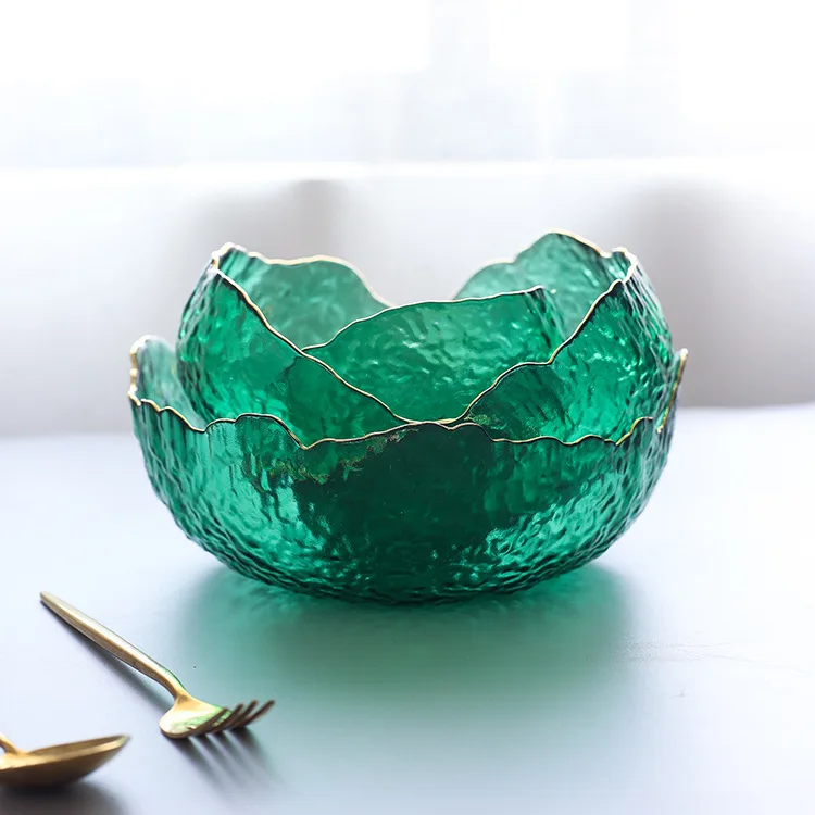 Nowa zielona szklana miska w s – Food Snacks That Are Green recenzja i cena